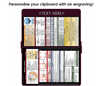  WhiteCoat Clipboard® - Wine Edición médica